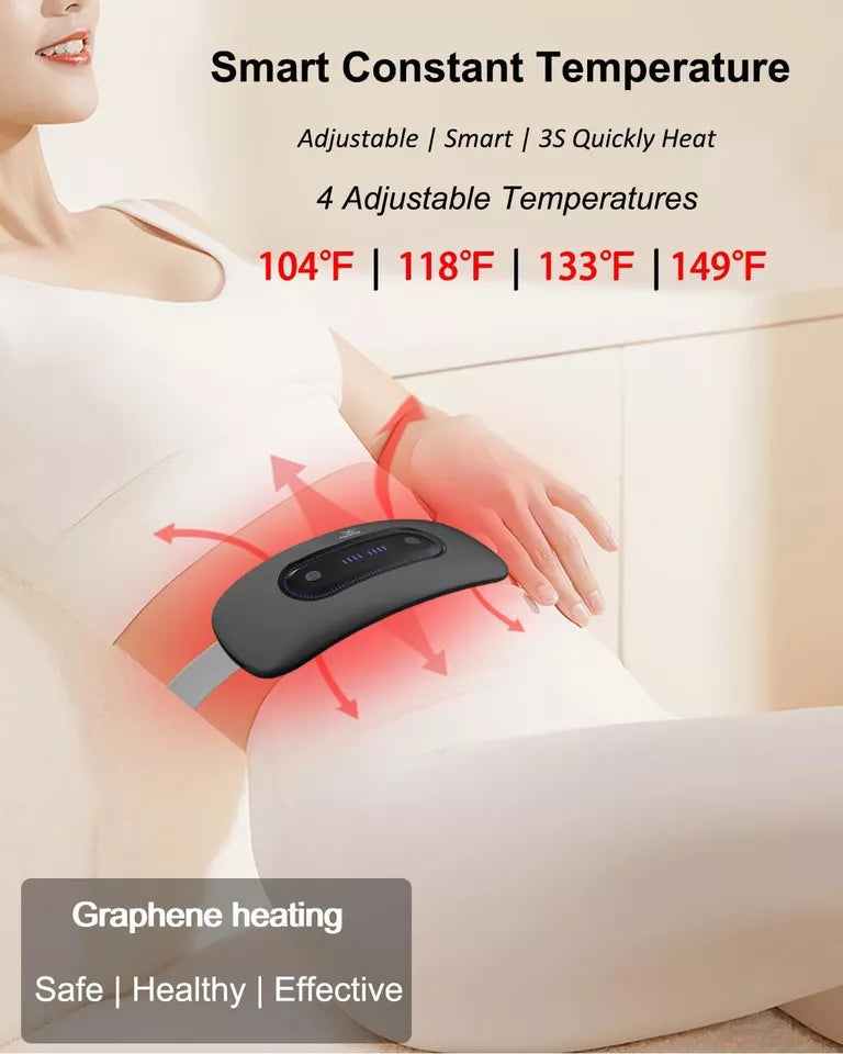 Menstrual Vibration Pad Belt For Period Pain Relief Cramps