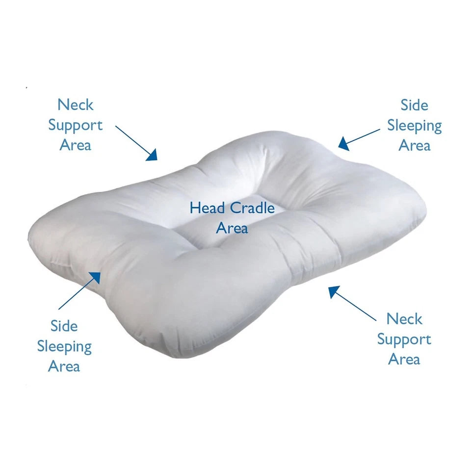 Cervical Pillow 16 X 23 Inch White