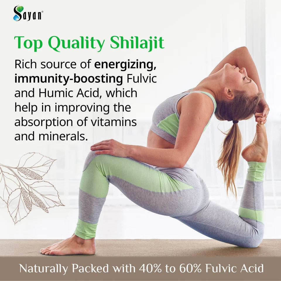 Pure Shilajit Resin 5 Month Supply Golden Grade Altai Mountains