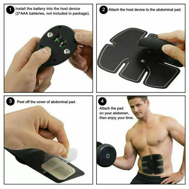 Electric Muscle ABS Belt Fat Toner Machine