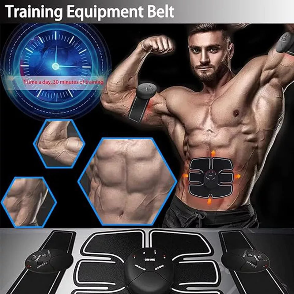 Electric Muscle Toner Machine ABS Toning Belt