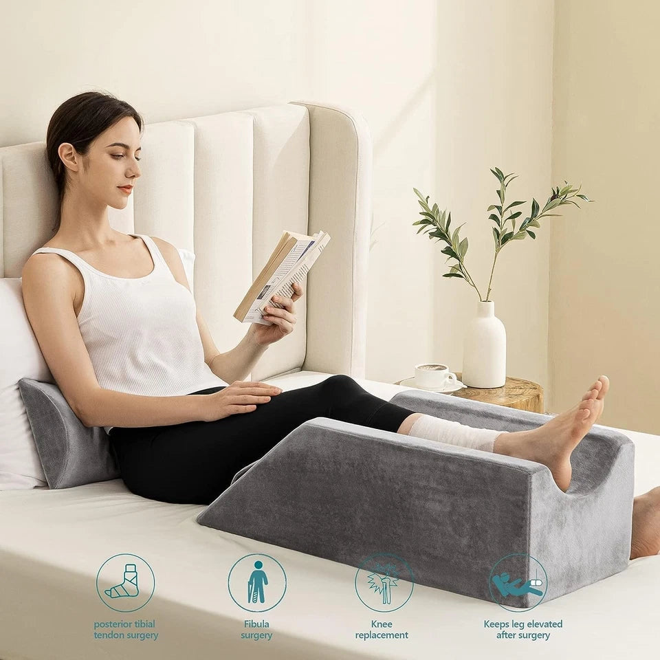 Leg Elevation Pillow for Leg/Knee Surgery Recovery