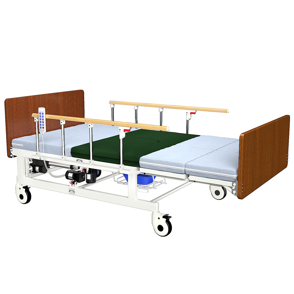 Electric Hospital Bed for Home-Medical Bed for Long Term Care Medical Facilities