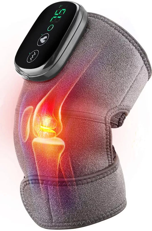 Knee Massager Electric Heating Joint Vibration Pain Relief