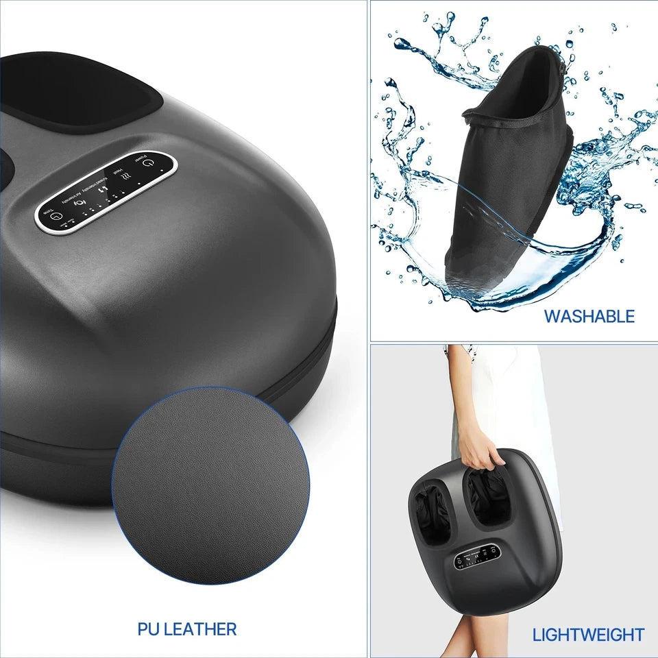 Renpho Shiatsu Foot Massager with Heat Neuropathy Tired Foot Blood Circulation