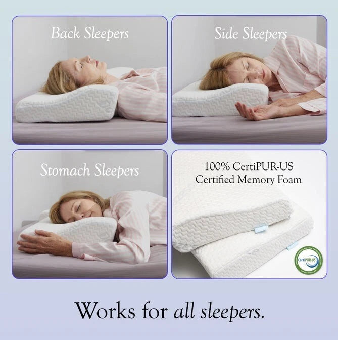 Dosaze Contoured Orthopedic Pillow - Standard