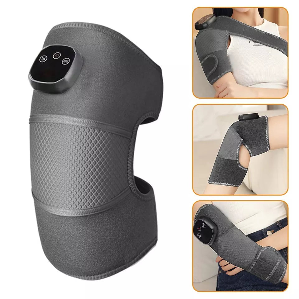 Knee Joint Pad Brace Massage Therapy Legs Massager