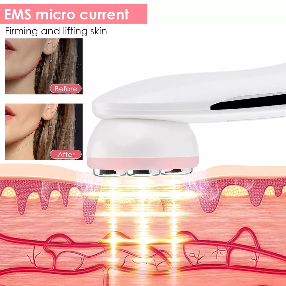 Radio Frequency Facial LED Photon Beauty Device