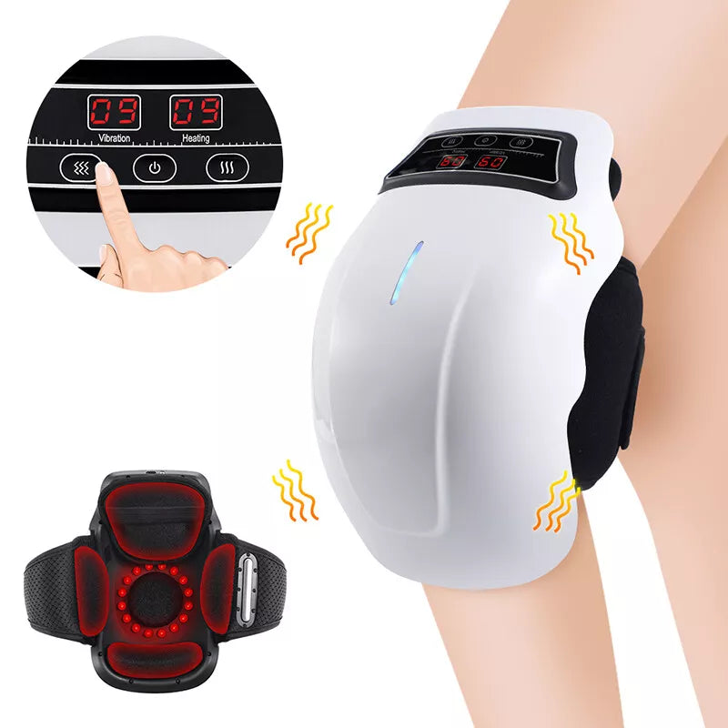 Knee Massager with Heat Relief Vibrating Compression