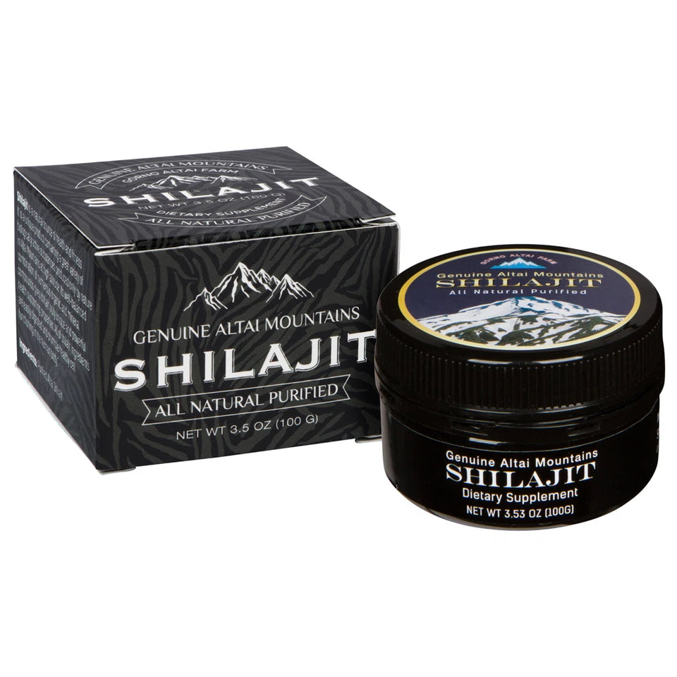 Pure Shilajit Resin 5 Month Supply Golden Grade Altai Mountains