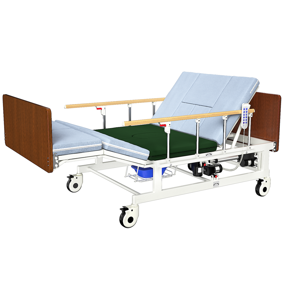 Electric Hospital Bed for Home-Medical Bed for Long Term Care Medical Facilities