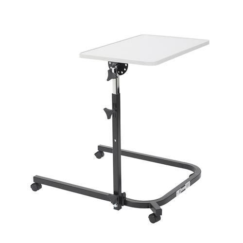Drive Medical Pivot and Tilt Adjustable Overbed Table Tray