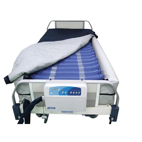Drive Medical Med Aire Plus Defined Perimeter Low Air Loss Mattress Replacement System, with Low Pressure Alarm, 8 inches - 1 ea