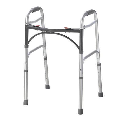 Drive Medical Deluxe Two Button Folding Walker - 1 ea
