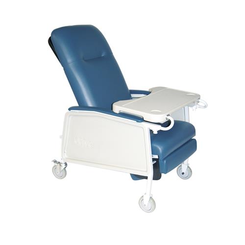 Drive Medical 3 Position Heavy Duty Bariatric Geri Chair Recliner, Blue Ridge - 1 ea