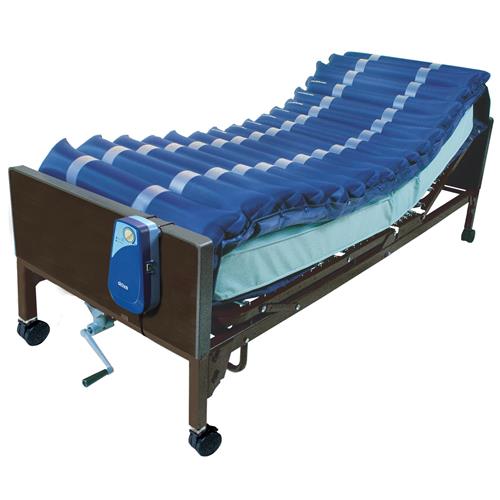 Drive Medical Med Aire Low Air Loss Mattress Overlay System, with APP, 5 inches - 1 ea