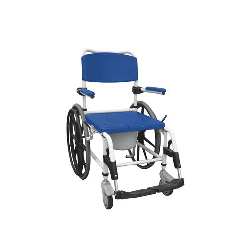 Drive Medical Aluminum Shower Mobile Commode Transport Chair - 1 ea