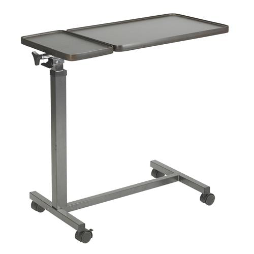 Drive Medical Multi-Purpose Tilt-Top Split Overbed Table - 1 ea