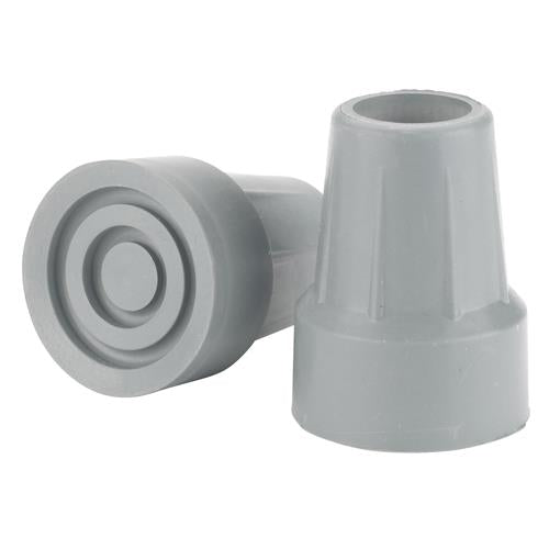 Drive Medical Crutch Tips, 7/8 inches, Gray - 1 Pair