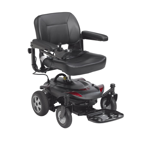 Drive Medical Titan LTE Power Wheelchair, 18" Folding Seat